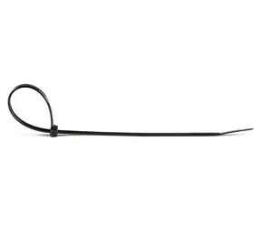 StarTech wiederlösbarer Kabelbinder, schwarz / Kabelbinder / 1000 Stück / 200 mm / Nylon