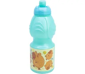 STOR Trinkflasche Capybara / Trinkflasche / 400 ml / Kunststoff