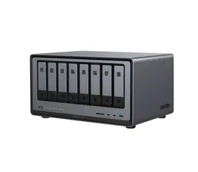 Ugreen NASync DXP8800 PLUS / Intel Core i5-1235U / 8 GB DDR5-RAM / 8x SATA / 2x M.2 / 10GbE / HDMI