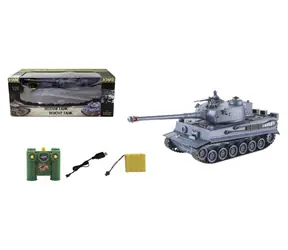 STARX Ferngesteuerter Panzer Grau / RC-Panzer / IR + 2,4 GHz / Sound- und Lichteffekte