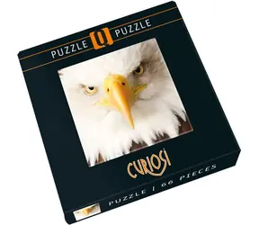 CURIOSI Quadratisches Puzzle Q Tier: Adler