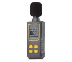 StarTech Lärmpegelmesser, grau / Lärmmesser / LCD-Anzeige / 3 AAA-Batterien / 190 g