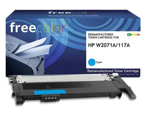 FreeColor Toner Cyan / Ersatz für HP 117A (W2071A) / 700 Seiten / Color Laser 150, MFP 178/179