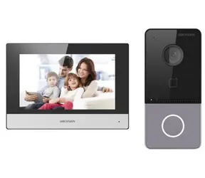 HIKVISION DS-KIS603-P(C) / IP-Videotelefon / Heimmonitor + Türstation / PoE
