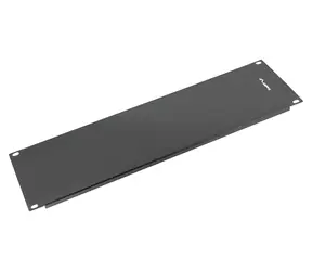 Lanberg 19" schwarz / Abdeckplatte / 3 HE / Kunststoff