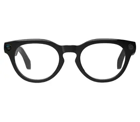 COLMi V03 schwarz (V03 Rund, blaues Licht) / Smartbrille / 8-MP-Kamera / 1080p-Video / Bluetooth 5.3 / IP65