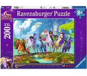 Ravensburger Puzzle Einhorn-Akademie XXL / 200 Teile / Größe 49x36 cm
