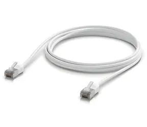 Ubiquiti UniFi Premium Cable für den Außenbereich, weiß, 2 m / Patchkabel / Cat6a / für den Außenbereich / RJ-45