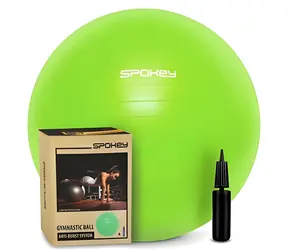 Spokey FITBALL III grün / Gymnastikball / 65 cm / Pumpe inklusive