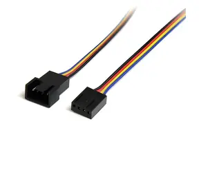 StarTech Lüfterstromkabel (Molex 4-polig) / Verlängerungskabel / 30,5 cm