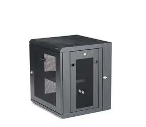 StarTech 12HE Wandrack, schwarz / Wandmontage / 19" / Tiefe 550 mm / Tragfähigkeit 90 kg