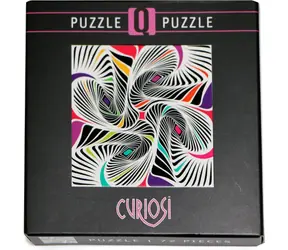 CURIOSI Quadratpuzzle Q Shake: Muster II / 72 Teile / 12,5 × 12,5 cm