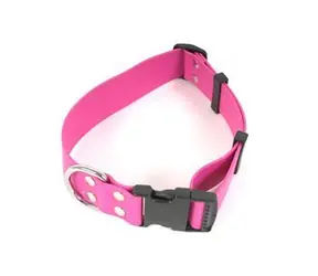 FENICA iQsil Halsband, Fuchsia, 40 mm, 44-70 cm / Für Hunde / Nylon