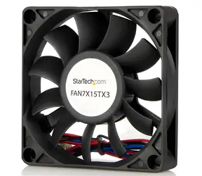 StarTech Ersatz-CPU-Lüfter / Lüfter / 70 x 70 x 15 mm / TX3-Anschluss / Schwarz
