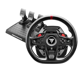 Thrustmaster T248R schwarz-rot / Lenkrad- und Pedalset / PS5, PS4 & PC / LCD-Display