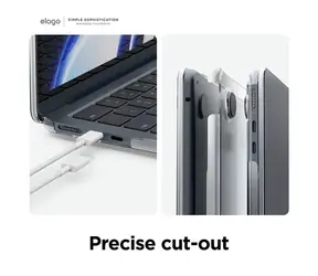 Elago Ultra Slim Hülle transparent / Schutzhülle für MacBook Air 15" M2/M3/M4