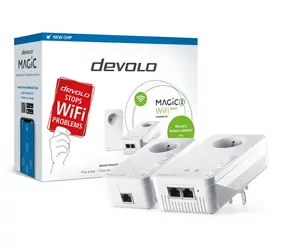 Devolo Magic 2 WiFi next / Starterkit / Powerline / WLAN / 2400 Mbit/s / 2x Gigabit-LAN