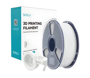 Sunlu PETG High-Speed Filament, mattweiß, für 3D-Drucker, PETG, 1 kg