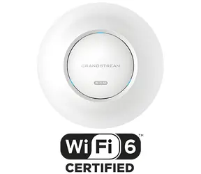 Grandstream GWN7665 / Access Point / Wi-Fi 6E (802.11ax) / Tri-Band / 384 Clients / 48 SSIDs