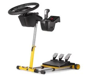 Wheel Stand Pro FARM TRUCK LITE gelb / Lenkradständer / ohne RGS-Modul / verstellbare Breite 400-565 mm
