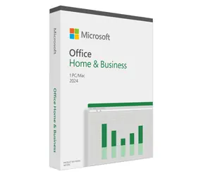 Microsoft Office 2024 für Privat- und Geschäftskunden (EN) / PC & Mac / Vollversion / Elektronische Lizenz