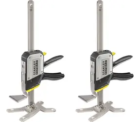 Stanley FATMAX TradeLift Einhand-Montageheber / Tragfähigkeit 150 kg / 2 Stück / Stahl