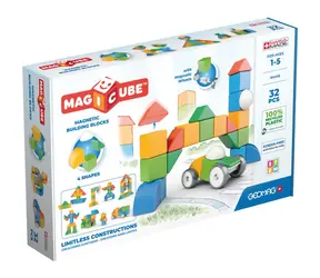 Geomag Magnetbaukasten Magicube Formen / 32 Teile / ab 1 Jahr