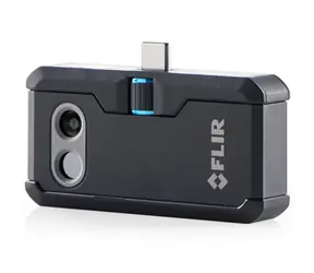 Flir One Pro für iOS USB-C Schwarz / Wärmebildkamera für Smartphones / MSX / 12 µm / 8,7 Hz / 160 × 120 px