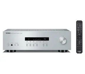 Yamaha R-S202D silber / Stereo-Receiver / 2 × 100 W / Bluetooth / DAB+