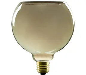 SEGULA LED-Schwebekugel 150 Rauchglas / Glühbirne / E27 / 6 W (26 W) / 260 lm / 1900 K / dimmbar