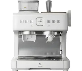 Electrolux E8EC1-8SW weiß / Kaffeevollautomat / Drehknopfbedienung / analoge Anzeige / 220-240 V