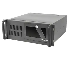 Lanberg SC01-4504-10B schwarz / Servergehäuse / 19" / 4U / ATX / Micro-ATX / Mini-ATX / 6x 3,5"