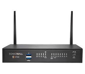 SonicWall TZ270W / Firewall / WLAN / 3 Jahre erweiterter Schutz / Desktop