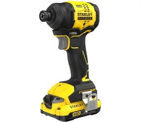 Stanley SFMCF811D1T-QW schwarz/gelb / Akku-Schlagschrauber / 18 V / 170 Nm / Li- ION 2,0 Ah