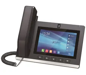 Planet ICF-2000 schwarz / SIP-Videotelefon / 7"-LCD / Android 9.0 / PoE / WLAN / H.264