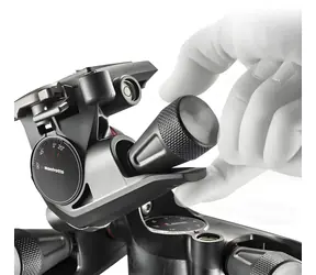 Manfrotto X-PRO 3-Wege-Getriebekopf / Stativkopf / 3-Wege-Getriebe-Feinverstellung / RC2-Schnellwechselplatte