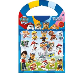 NICKELODEON Paw Patrol Stickerbuch / Wiederverwendbare Sticker / 7 Bilder