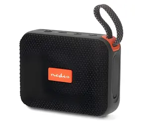Nedis SPBT0526BK schwarz-orange / Bluetooth-Lautsprecher / 10 W / IPX7 / TWS