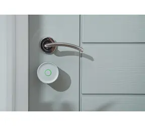 Yale Linus SMART Lock L2 Lite silber / Intelligentes Türschloss / Bluetooth 5.4 / automatische Verriegelung / 128-Bit-AES