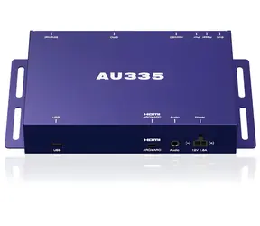 BrightSign AU335 blau / Digital Signage-Player / Dolby Atmos / LAN / USB-Wiedergabe