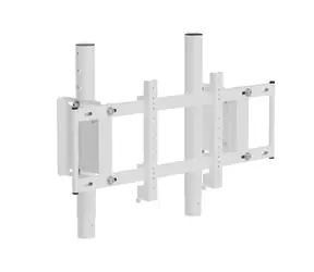 Oplite Monitorhalterung S8 weiß / Monitorhalterung / VESA 75-400×200 mm / Tragkraft 20 kg / neigungs- und höhenverstellbar