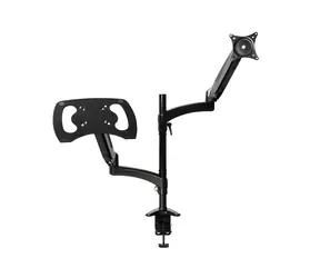 Trust Mara schwarz / Monitor- und Laptophalterung / VESA 75/100 mm / Tragkraft 16 kg / 32"-Monitor / 17"-Laptop