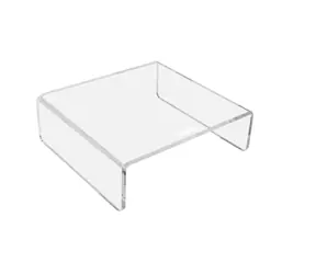 DESQ Acryl-Monitorständer / Monitorständer / für All-in-One-PCs / Tragkraft 15 kg