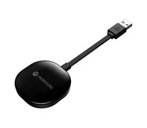 Motorola MA1 schwarz / Kabelloser Android Auto Adapter / USB-A / Bluetooth