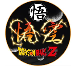 SuperDrive Dragon Ball Z / Schutzmatte für Gaming-Stühle / Durchmesser 100 cm