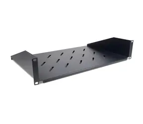Inter-tech SW-2U-300 schwarz / Regal / 19" / 2U / 480x300 mm
