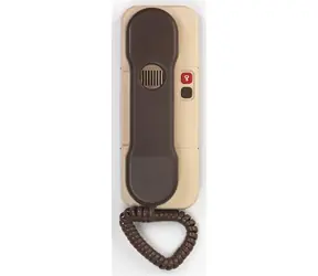 TESLA DT 85 braun-beige / Festnetztelefon / Klingel / 1x elektrischer Türöffner