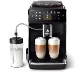 Saeco SM6480/00 schwarz / Kaffeevollautomat / TFT-Touchdisplay / AquaClean / 1500 W