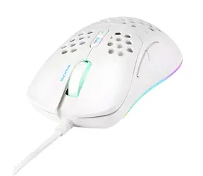 Deltaco GAM-108-W weiß / Gaming-Maus / RGB / optisch / 6400 DPI / USB-A / 7 Tasten