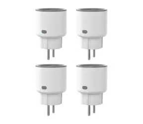 Sonoff S60ZBTPF (4 Stück) / Intelligente Steckdose / ZigBee / Typ F (Schuko) / Verbrauchsmessung / 16 A